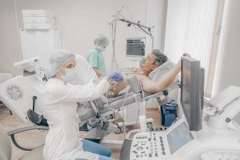 Проведение стресс эхокардиографии с физической нагрузкой у пациентов с ишемической болезнью сердца
