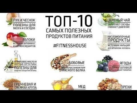 Топ-10 современных продуктов, идеально подходящих для здорового питания